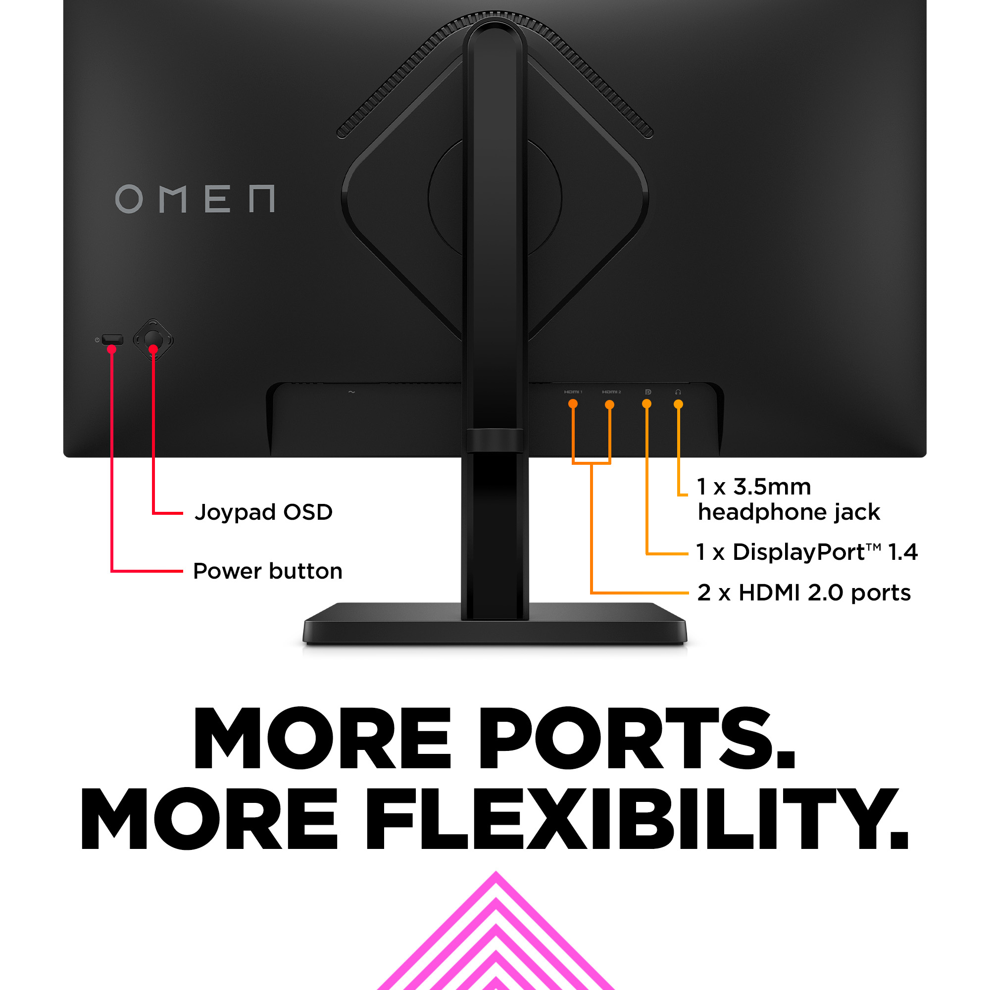 HP OMEN by HP 23.8 inch FHD 165Hz Gaming Monitor - OMEN 24 – image 4