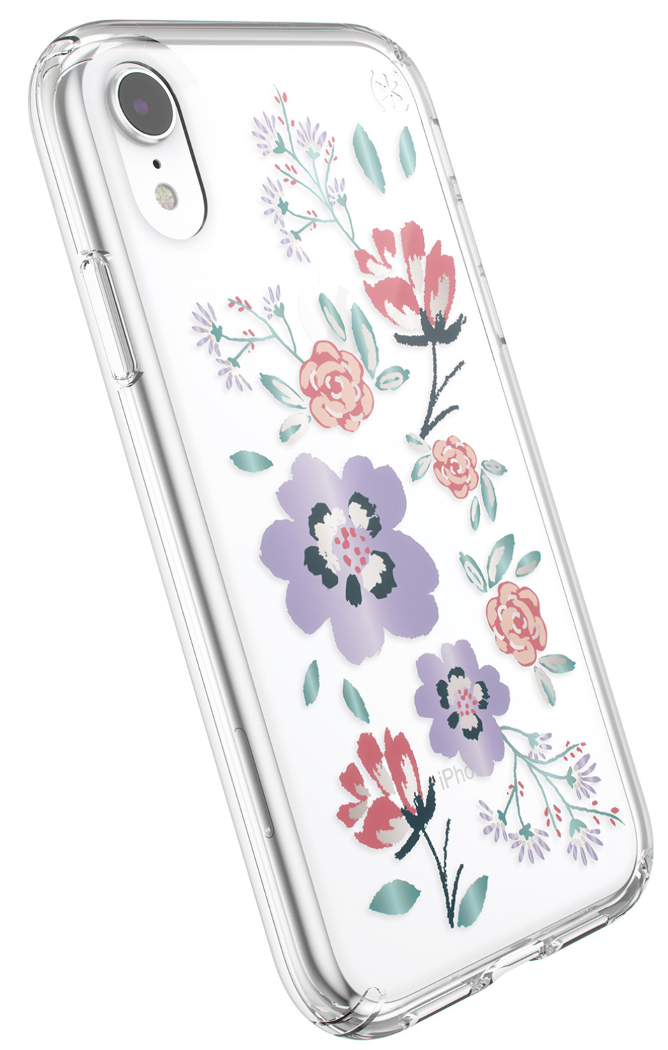 Speck Presidio Clear + Print Apple iPhone XR Canopyfloral Lavender/Clear – image 1