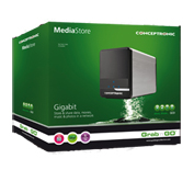 Conceptronic Grab'n'GO NAS Media Store – image 2