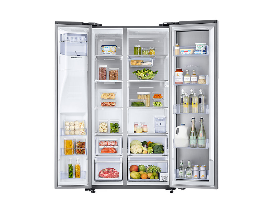 Samsung RS6500 side-by-side refrigerator Freestanding – image 3