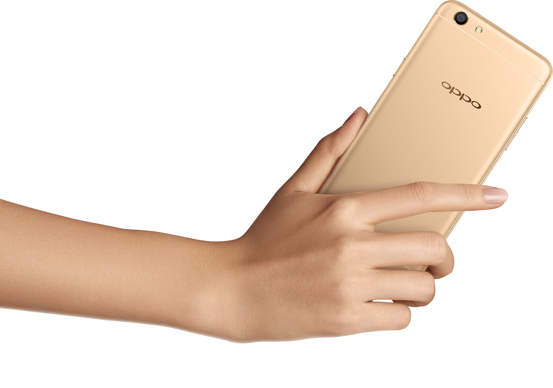 Oppo F3 14 cm (5.5") Dual SIM Android 6.0 4G Micro-USB 4 GB 64 GB 3200 mAh Gold – image 2