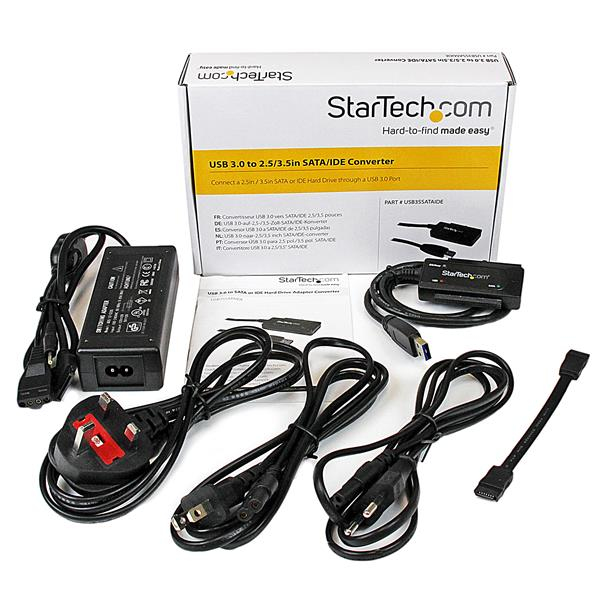StarTech.com USB 3.0 to SATA or IDE Hard Drive Adapter / Converter – image 7