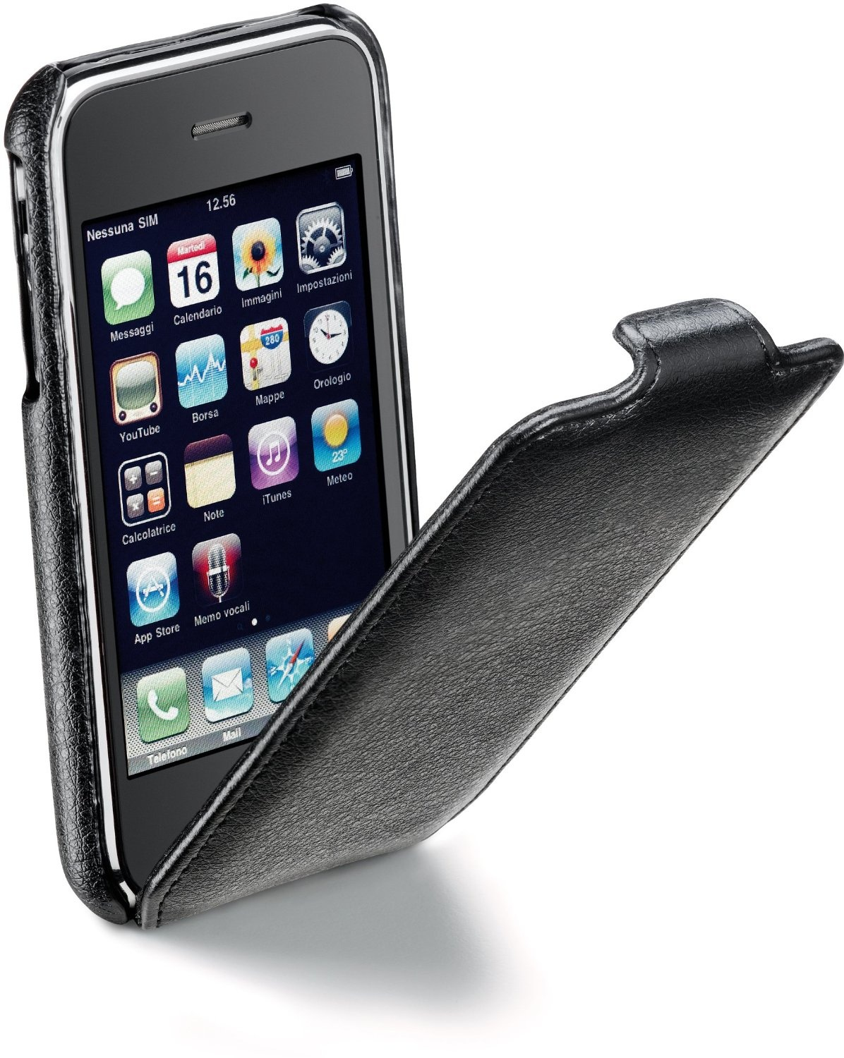 Cellularline 650197 mobile phone case Flip case Black