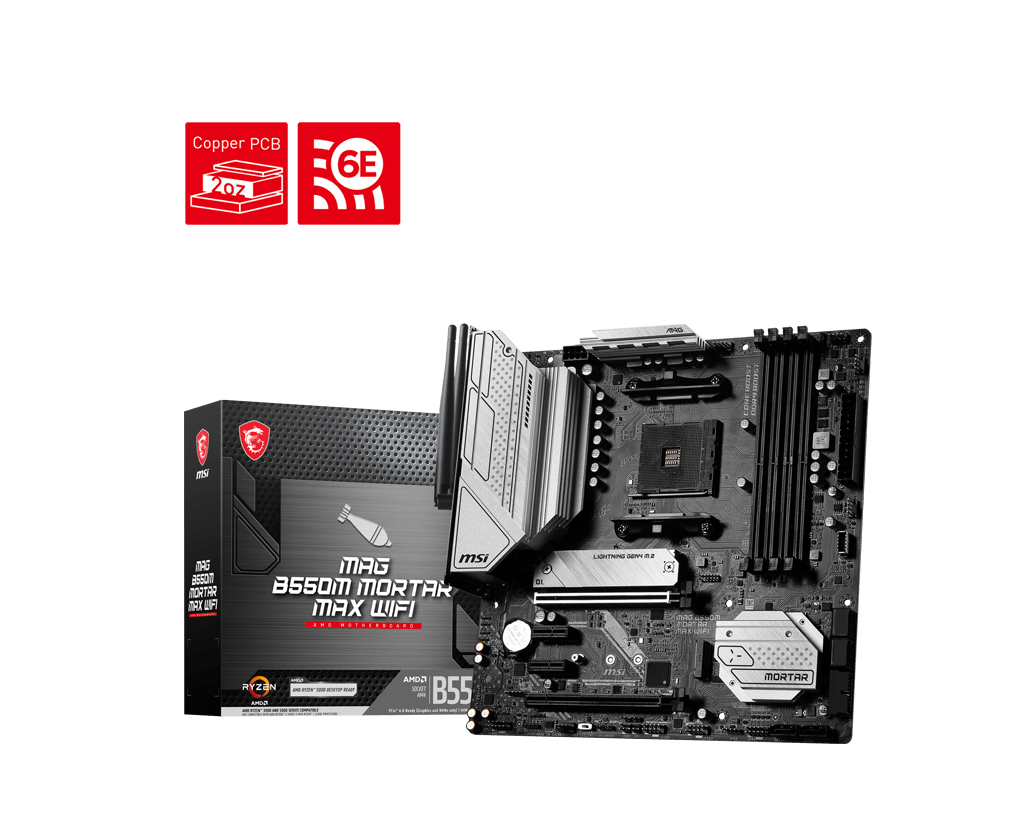 MSI MAG B550M MORTAR MAX WIFI – image 2