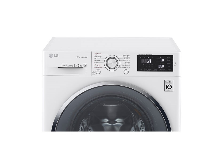 LG FH4U2TDH1N washer dryer Freestanding Front-load White, Silver – image 9