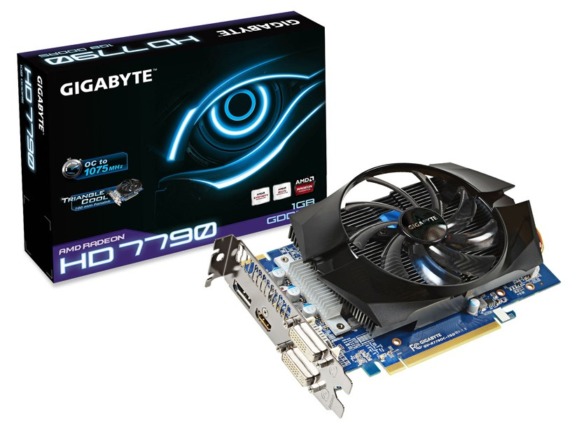 GIGABYTE GV-R779OC-1GD graphics card AMD Radeon HD7790 – image 1