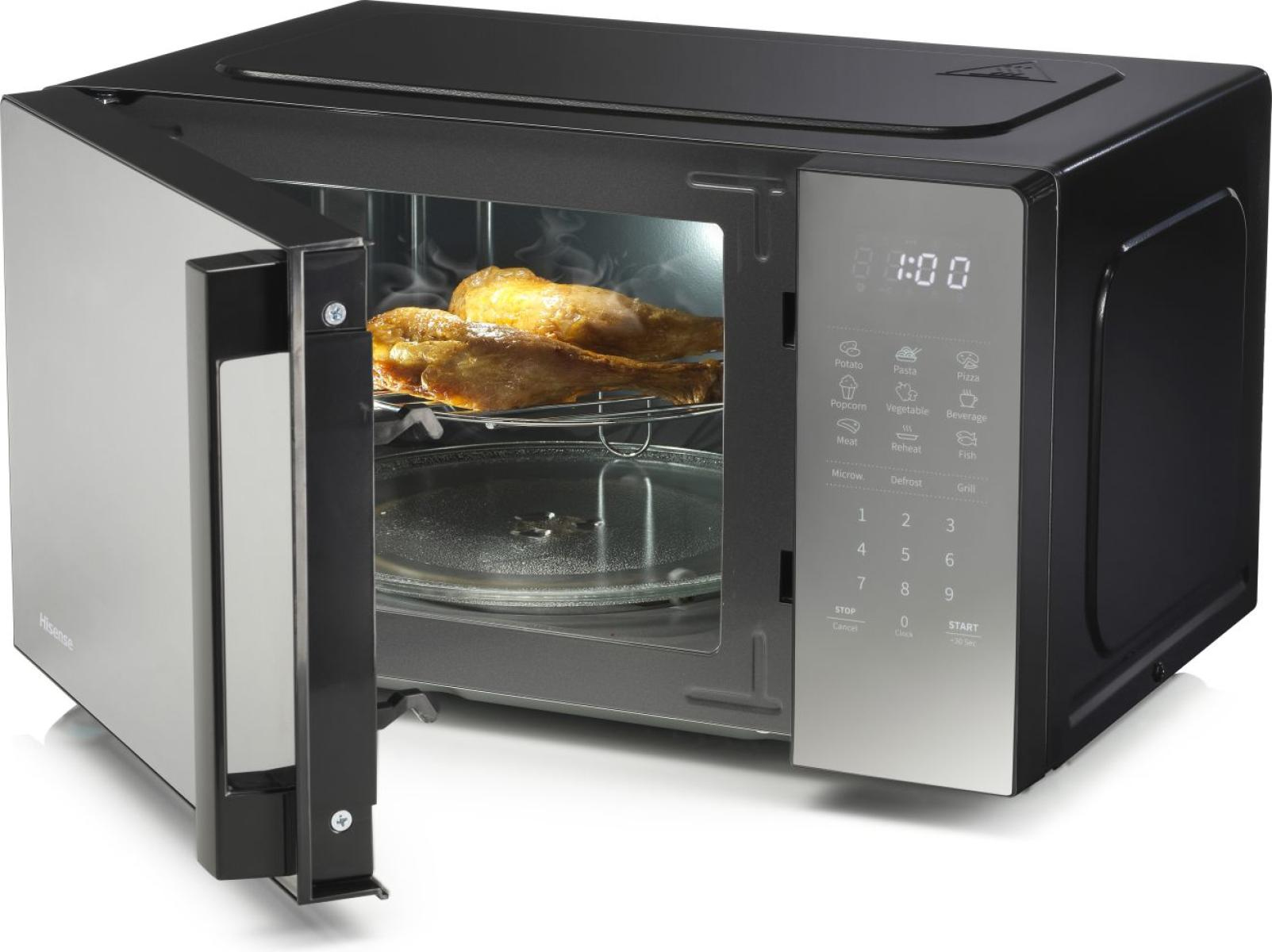 Hisense 742039 microwave Silver Grill microwave Countertop – image 3