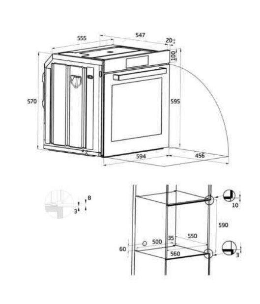 Beko BIMM19700XMS oven – image 2