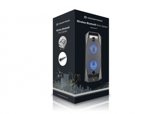 Conceptronic Wireless Bluetooth Disco Speaker – image 2