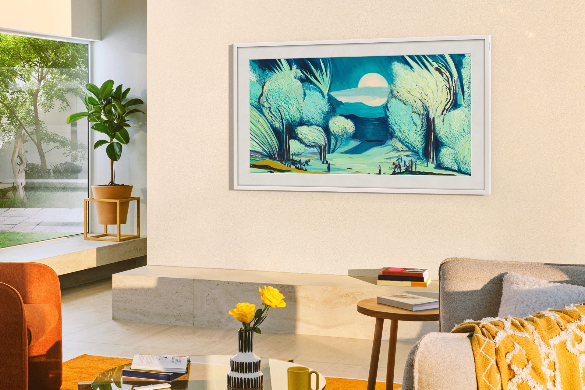 TV Samsung QLED QE65LS03FAU 65 4K Smart TV HDR10 WiFi — photo 17