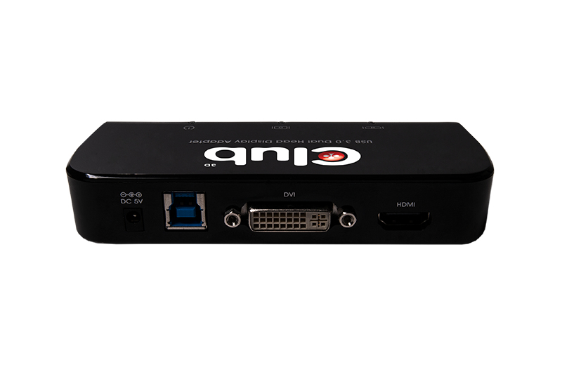CLUB3D SenseVision USB3.0 to DVI-I & HDMI Graphics Adapter – image 4