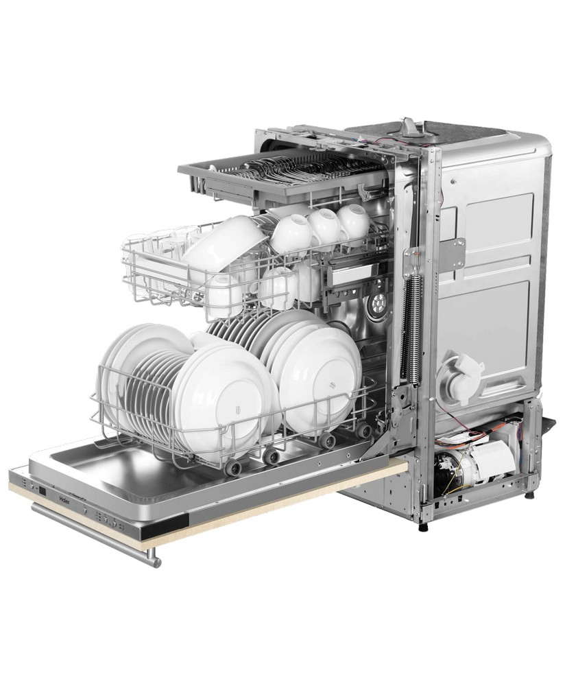 Haier 198BT DW10-198BT2RU Fully built-in 10 place settings – image 2
