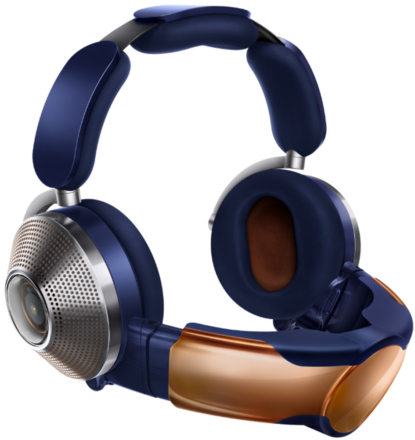 Dyson Zone Absolute+ Headset Wired & Wireless Head-band Calls/Music Bluetooth Blue, Copper
