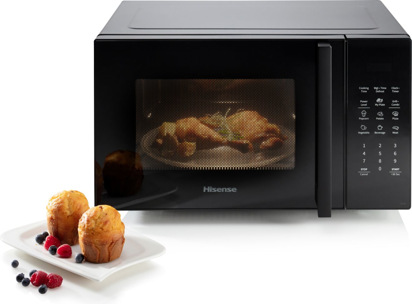 Hisense H28MOBS8HG microwave Black Solo microwave Countertop – image 9