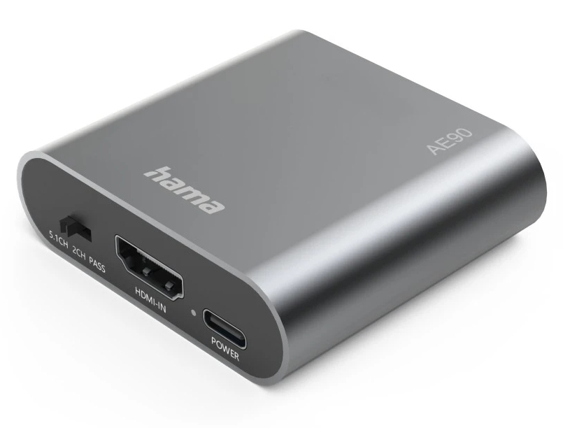 Hama 00205100 audio splitter Silver