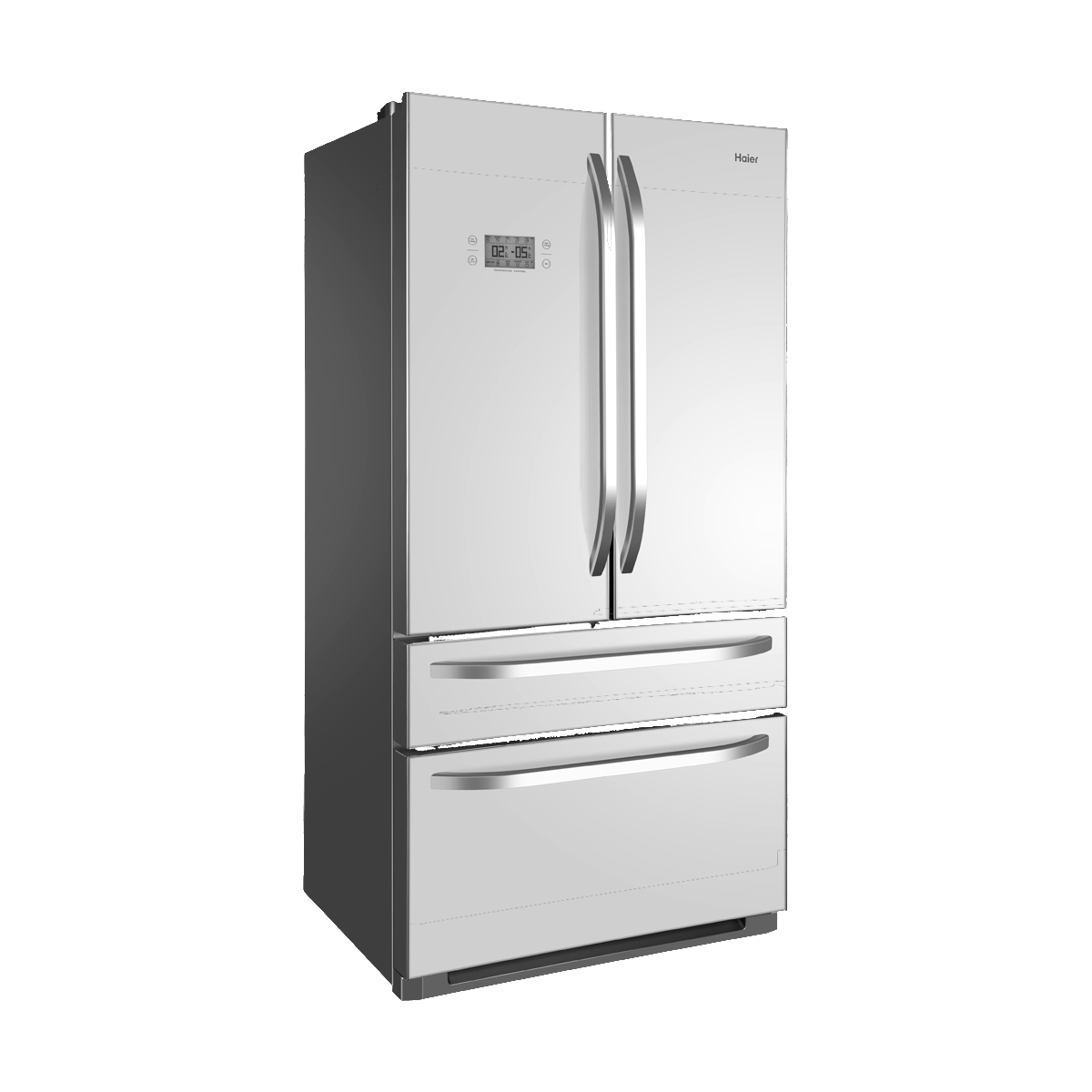Haier HB21FGWAA side-by-side refrigerator Freestanding – image 2