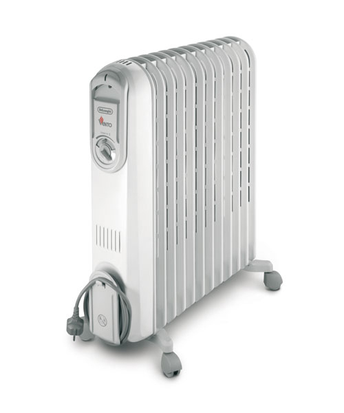 De’Longhi V551225 electric space heater White