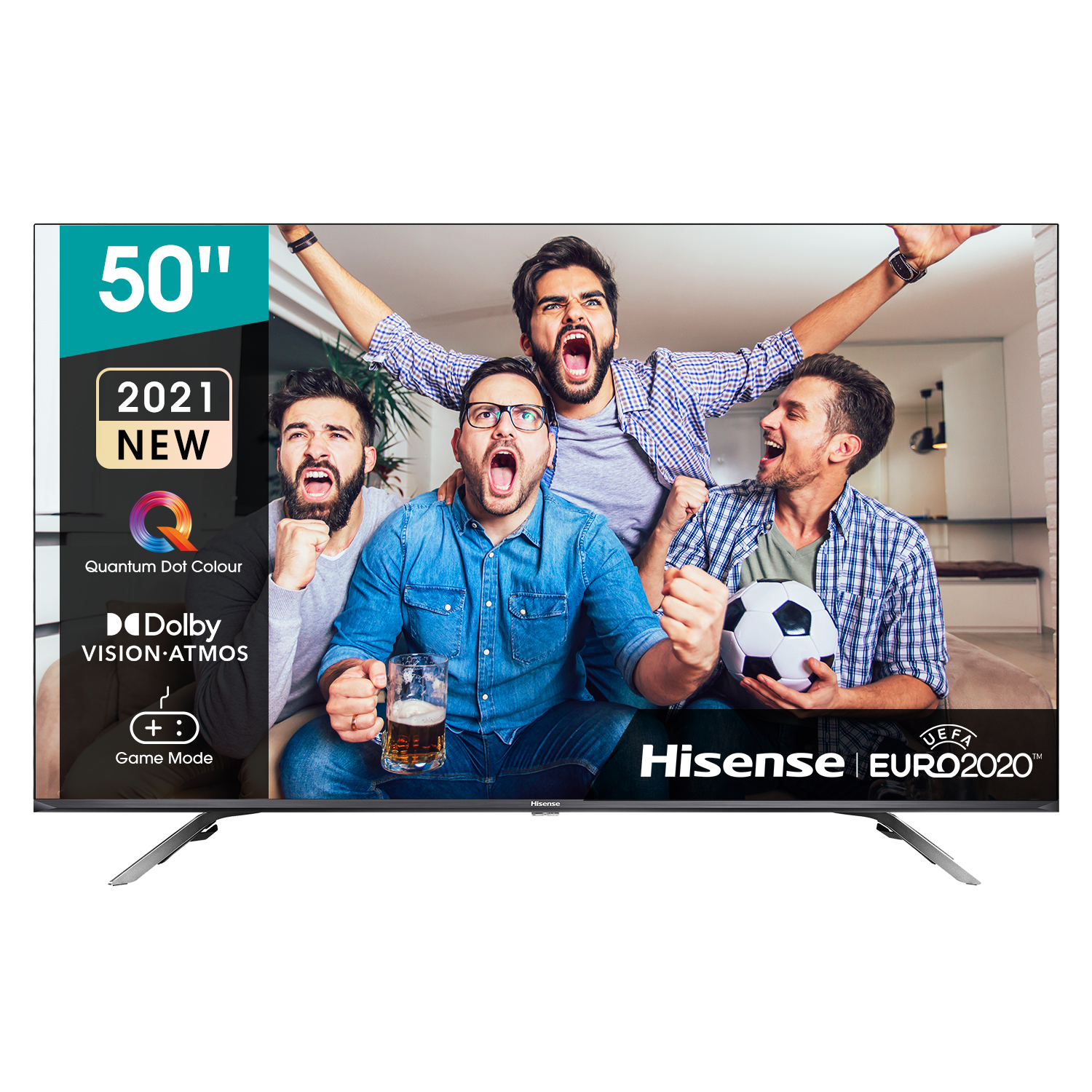 Hisense 50E76GQ 127 cm (50") 4K Ultra HD Smart TV Wi-Fi Black, Titanium 300 cd/m² – image 3