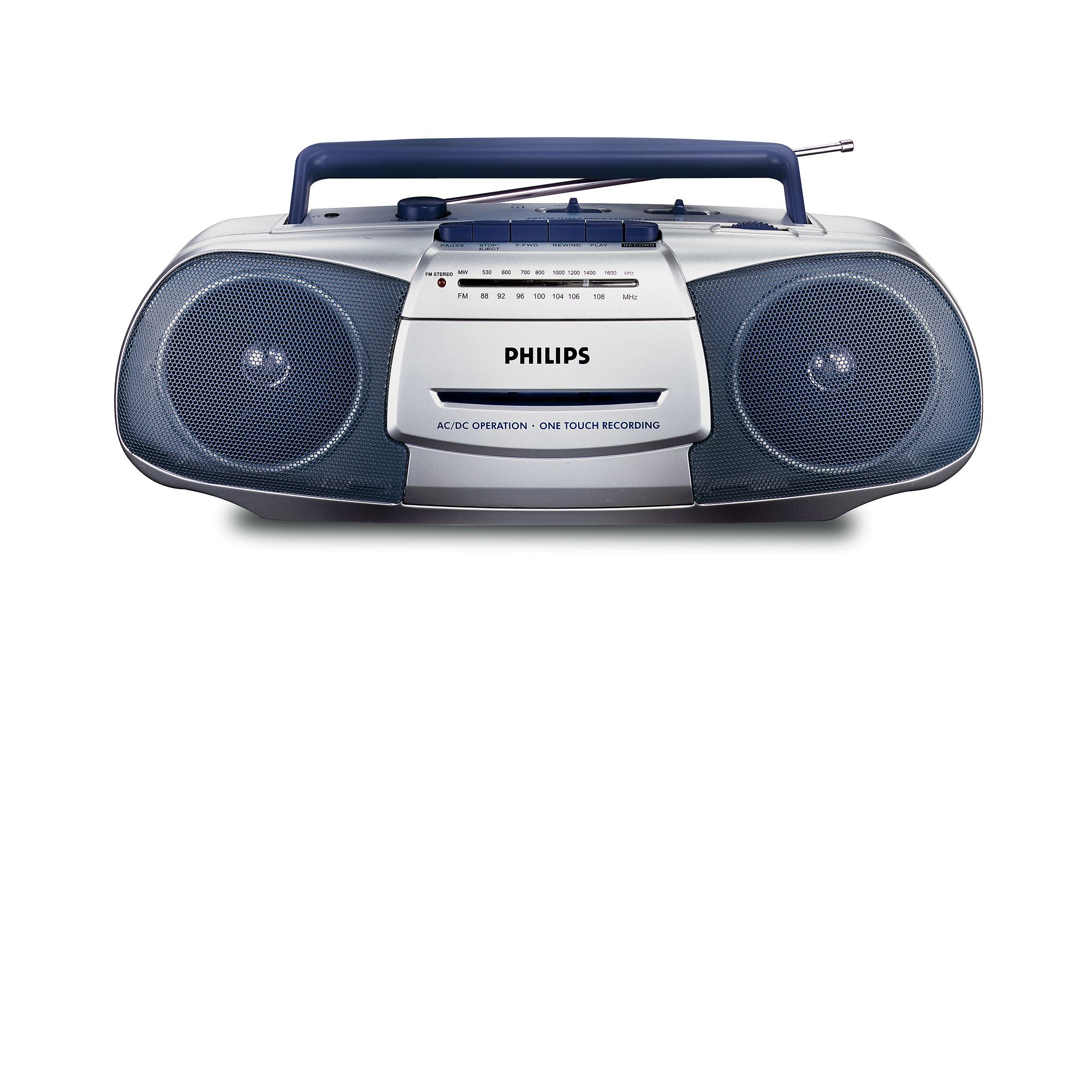 Philips AQ5120 Radio Cassette Recorder