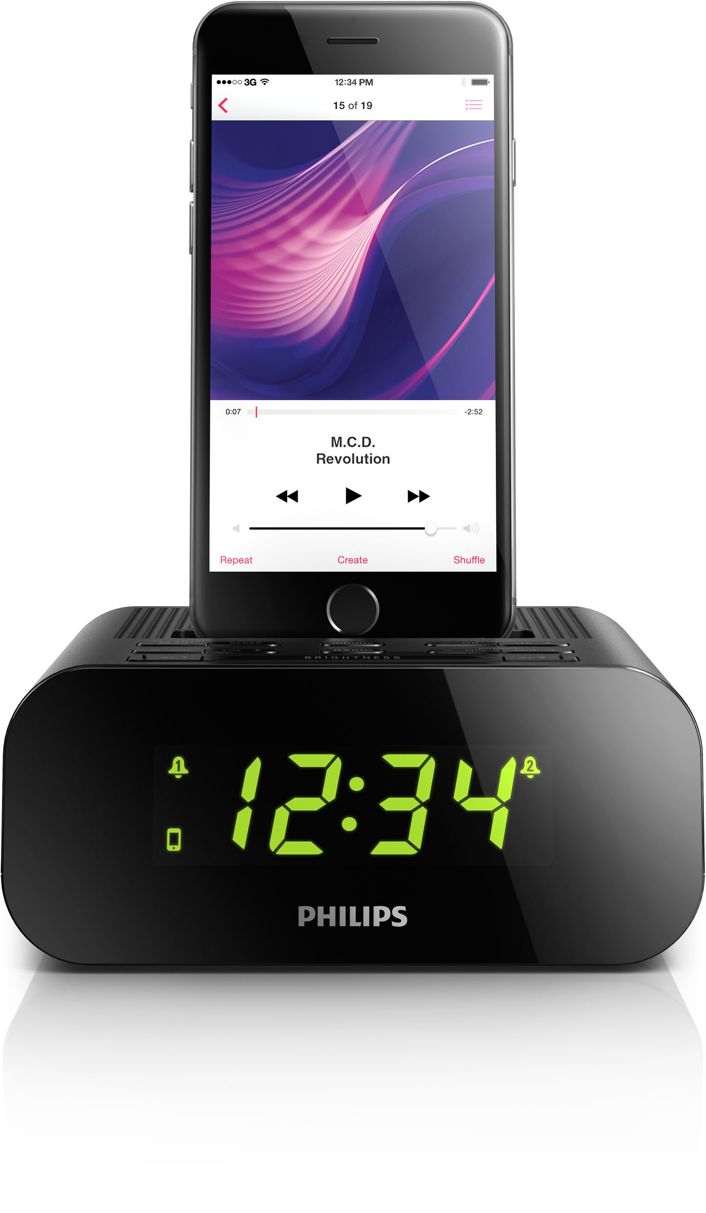Philips AJ3275DZ/12 radio Clock Black – image 2