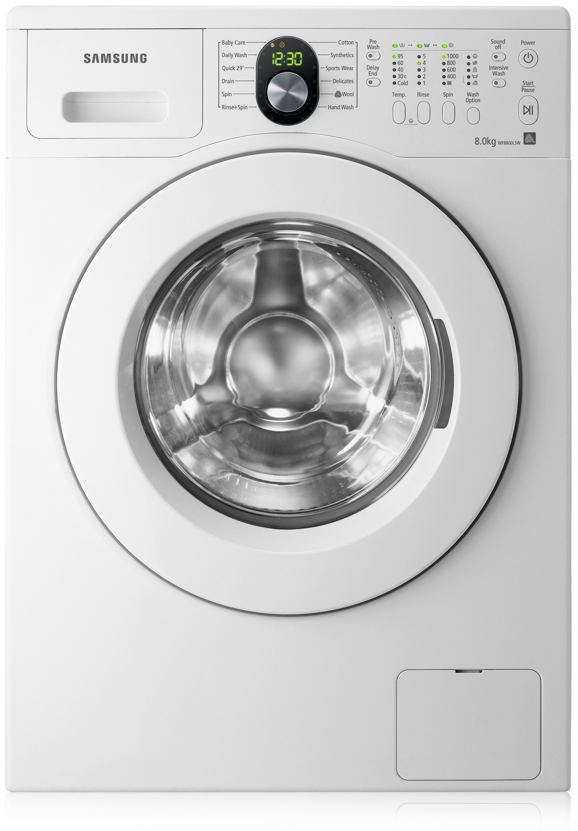 Samsung WF8800LSW1 washing machine Front-load