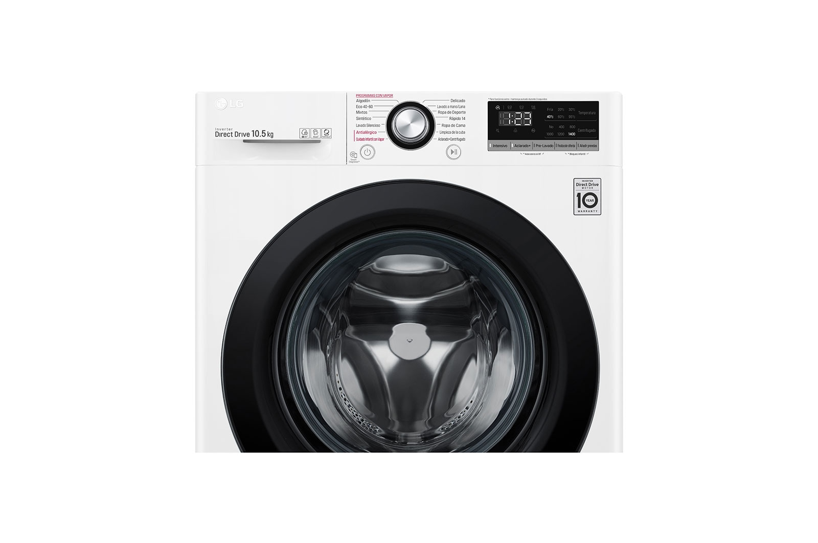 LG F4WV3010S6W washing machine Front-load – image 4