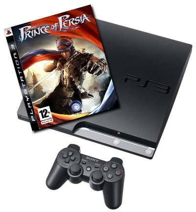 Sony Interactive Entertainment 160GB Playstation 3 Slim + Prince of Persia
