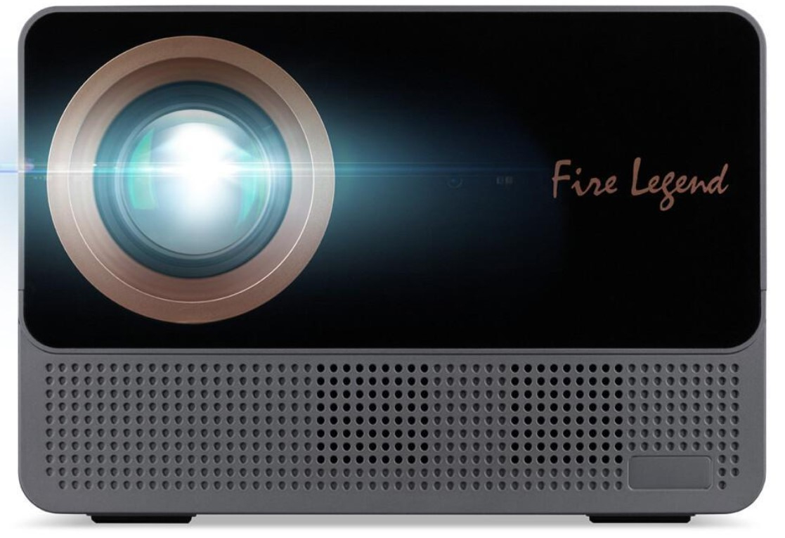 Acer QF18s Standard throw projector 800 ANSI lumens LCD 1080p (1920x1080) Black, Grey