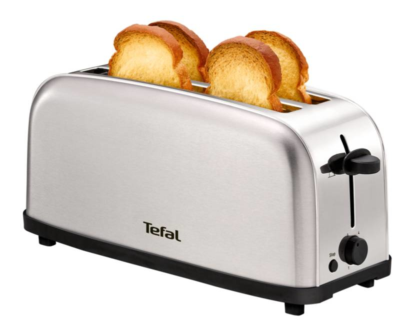 Tefal TL330D toaster 6 4 slice(s) Stainless steel – image 3