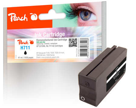 Peach 0F320030 ink cartridge 1 pc(s) Compatible Black