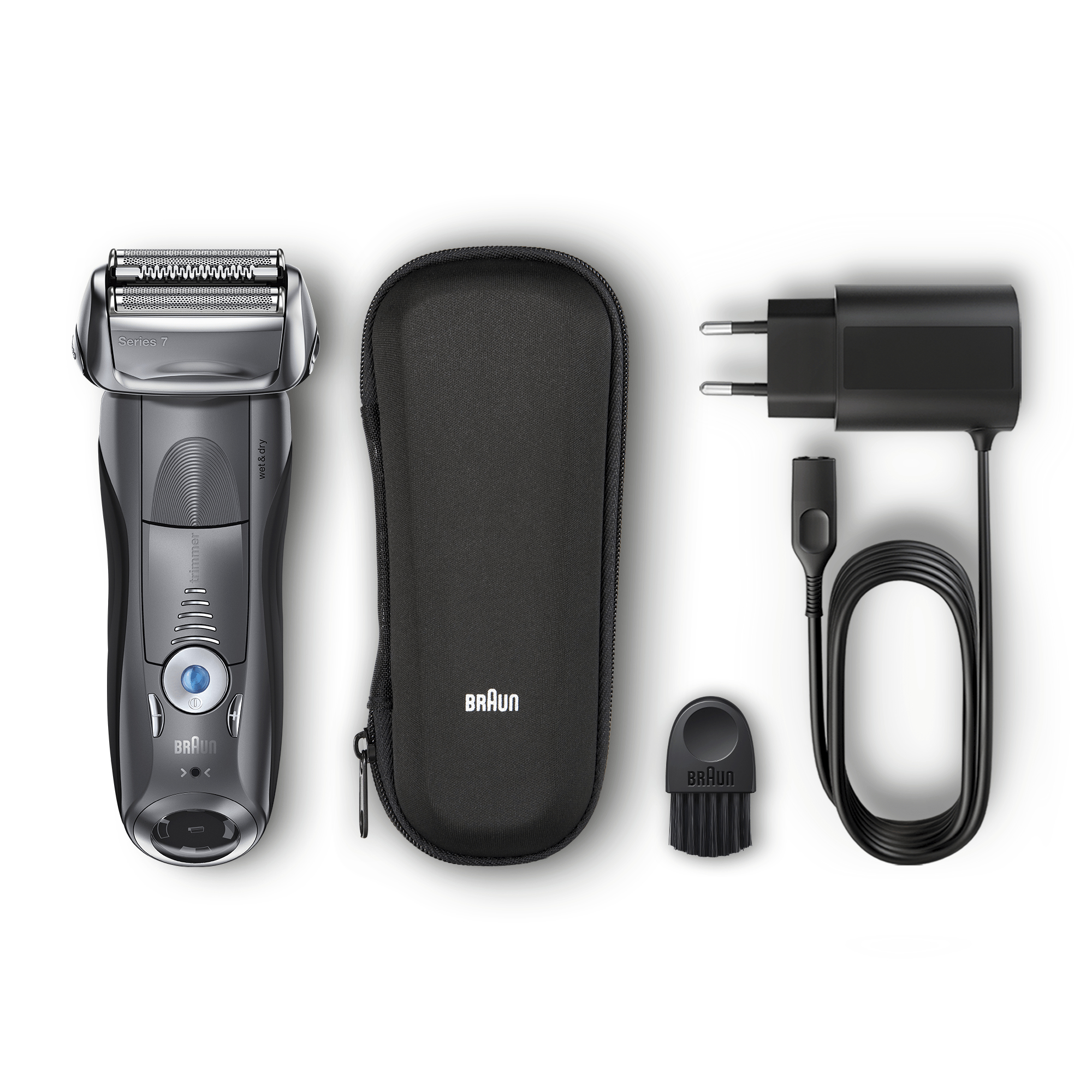 Braun Series 7 Electric Shaver for Men 7855s, with Travel Case – Grey – image 5