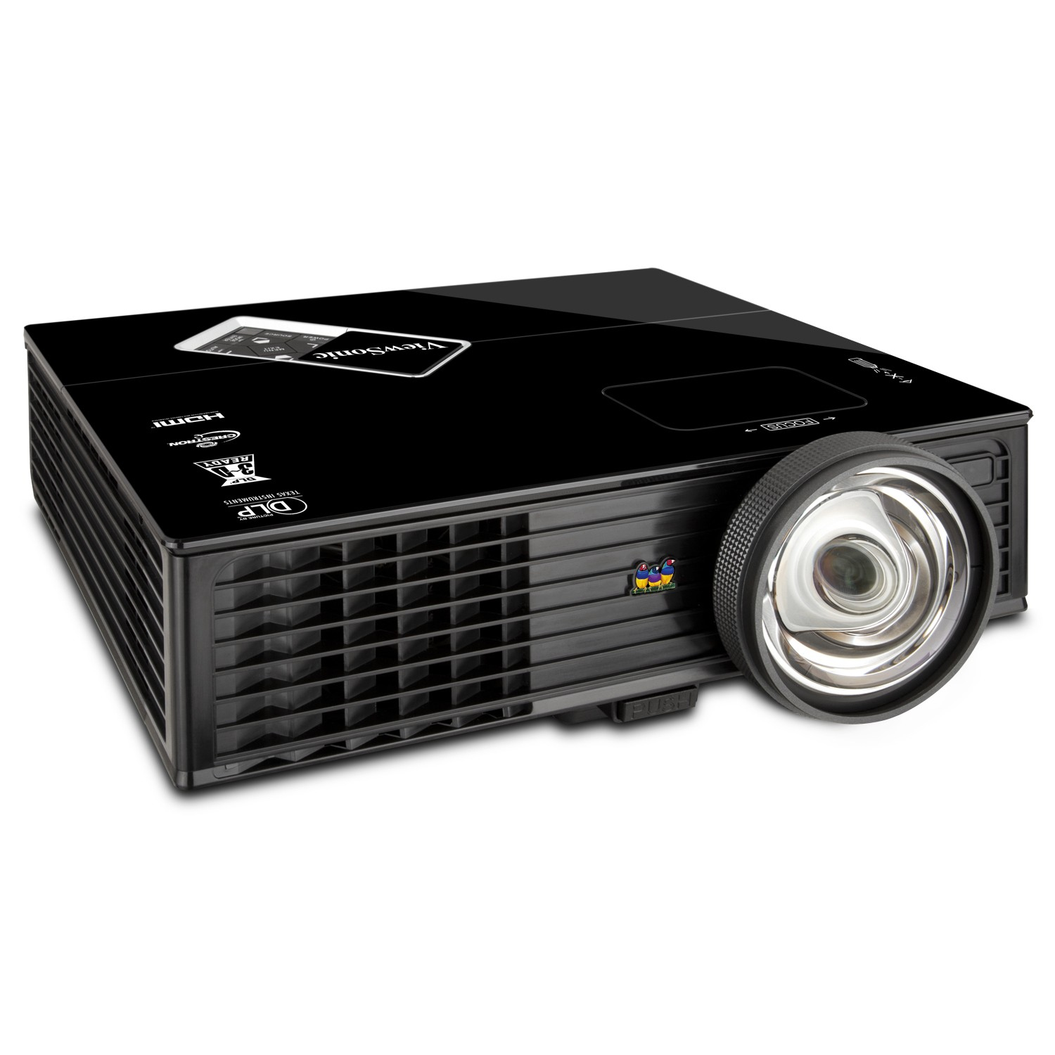 Viewsonic PJD6383s Short throw projector 3000 ANSI lumens DLP XGA (1024x768) 3D Black