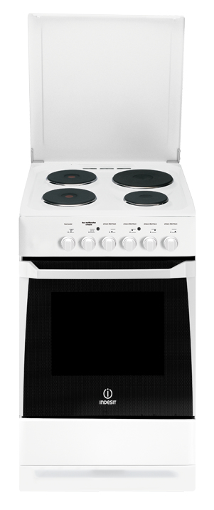 Indesit KN3E6A(W)/FR cooker Freestanding cooker Electric White