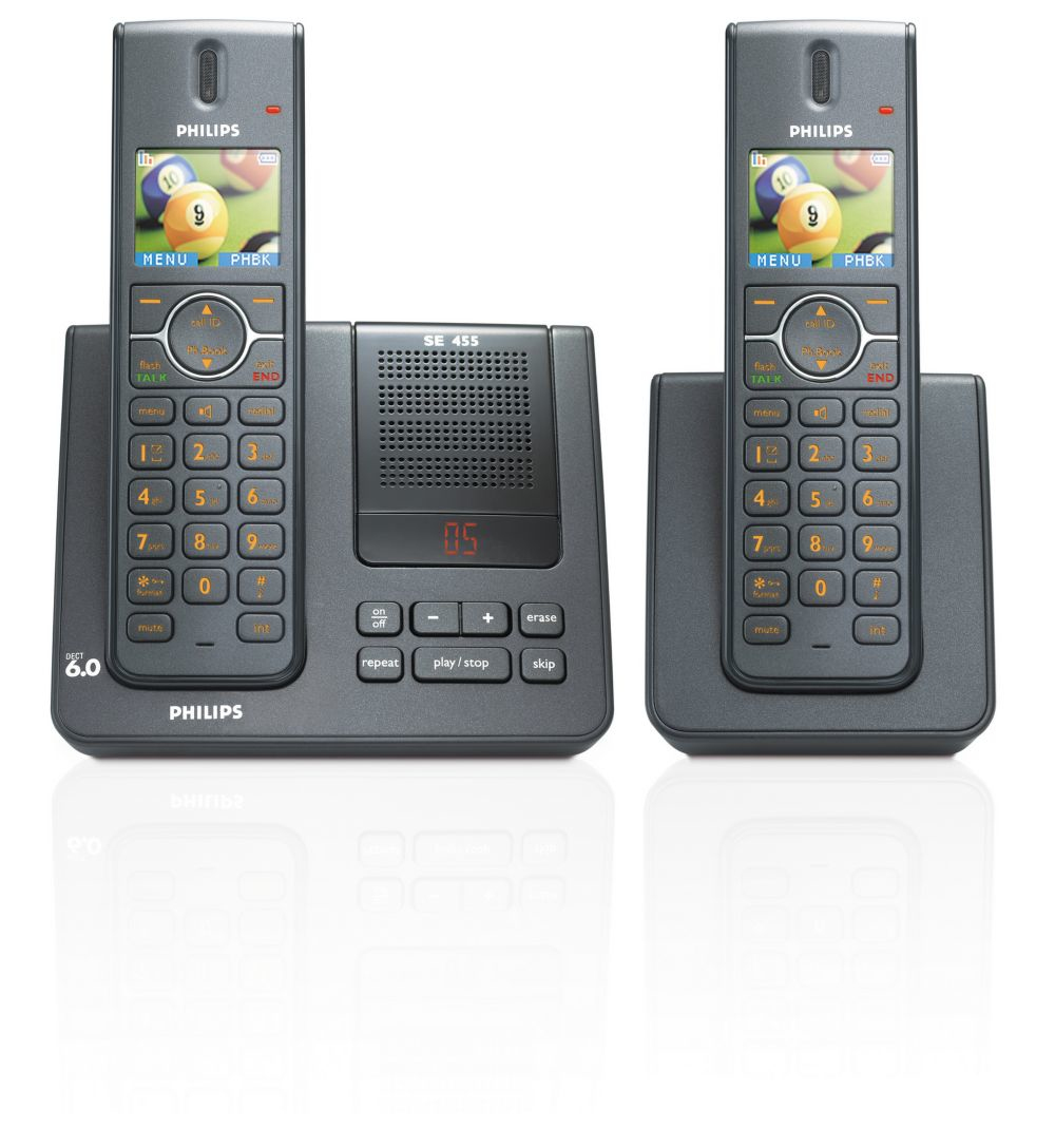 Philips SE4552B Cordless phone answer machine – image 1