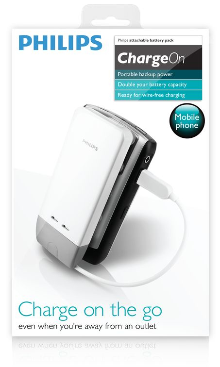 Philips ChargeOn DLP2272/17 power bank Wireless charging Grey, White – image 2