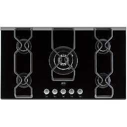 AEG 99852G-M hob Black Built-in Gas 5 zone(s)