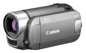 Canon LEGRIA FS30 0.45 MP CCD Grey, Silver