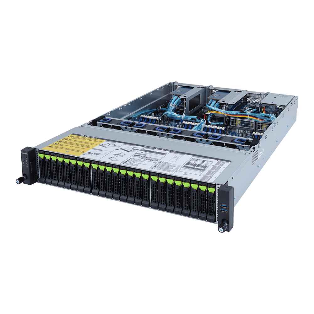 GIGABYTE R282-Z94 Socket SP3 Rack (2U) Black – image 1