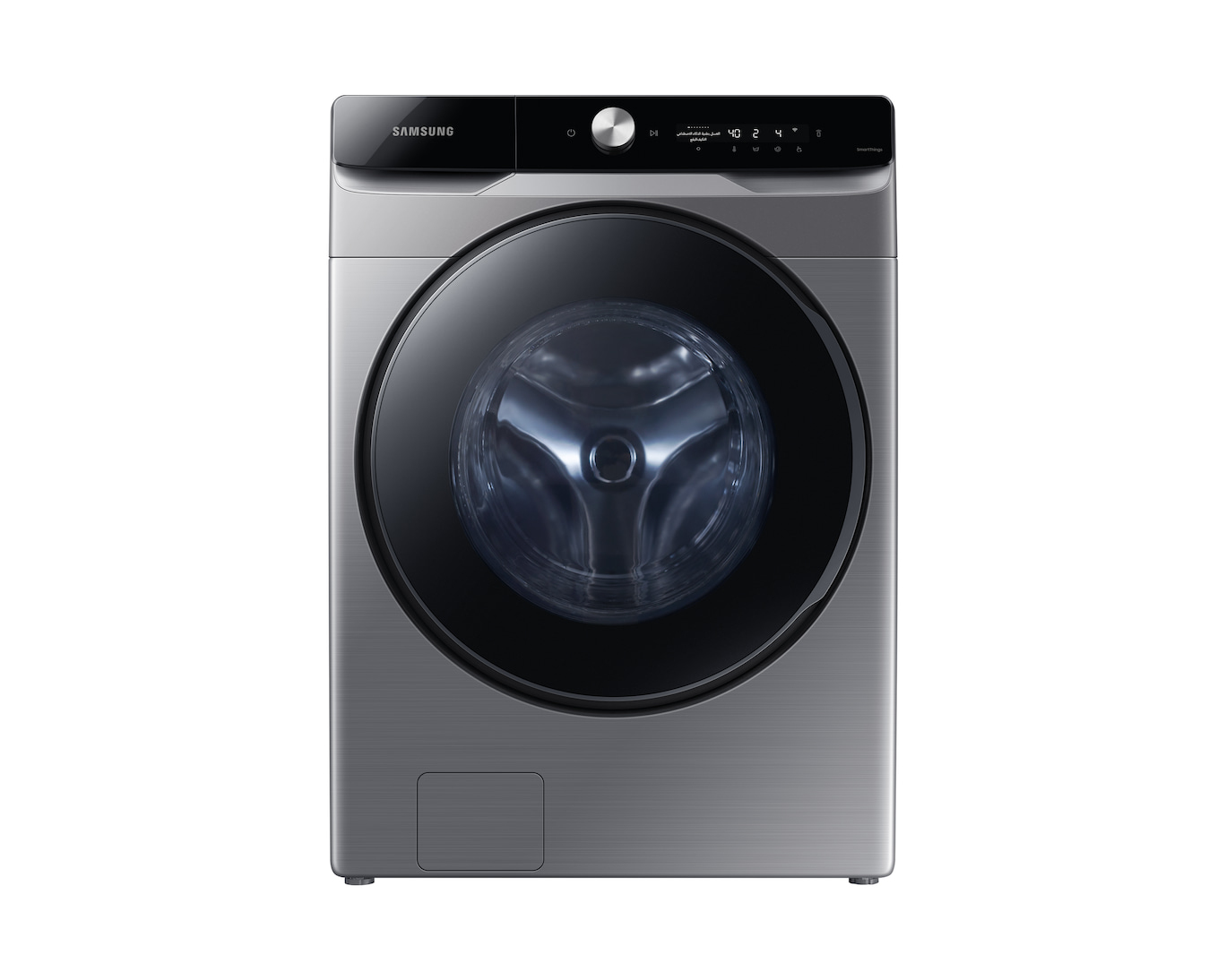 Samsung WD18T6300GP/YL washer dryer Freestanding Front-load Stainless steel – image 2