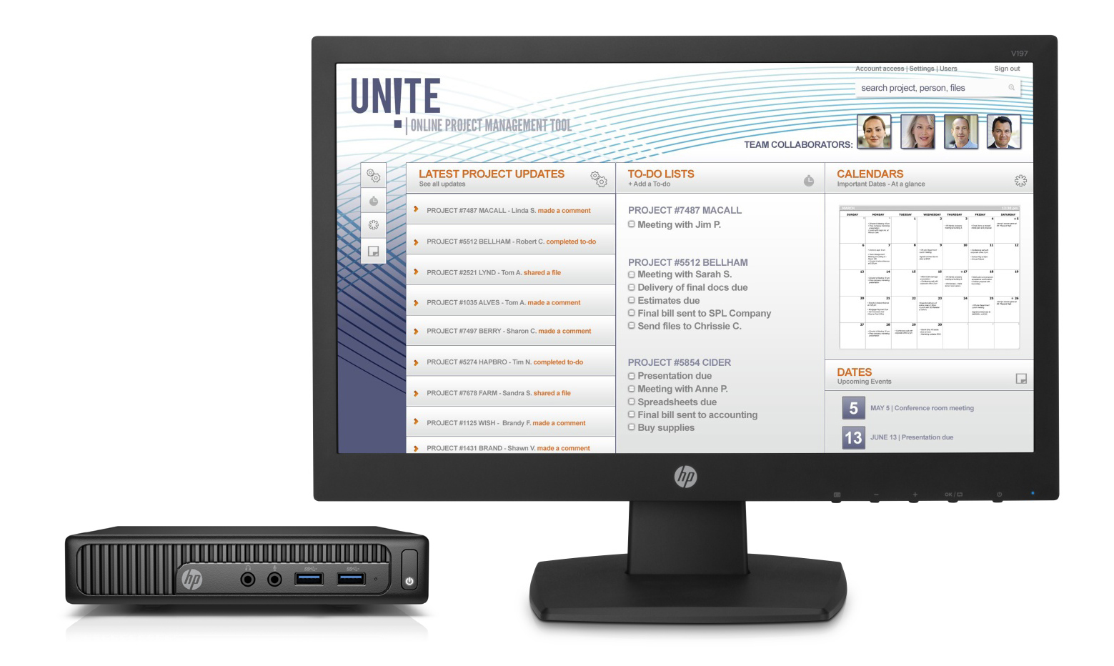 HP 260 G2 Mini + V197