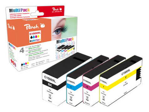 Peach 0F319578 ink cartridge 4 pc(s) Black, Cyan, Magenta, Yellow
