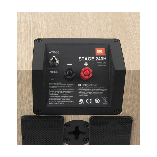 JBL Stage 240H 2-way White, Wood Wired image 9