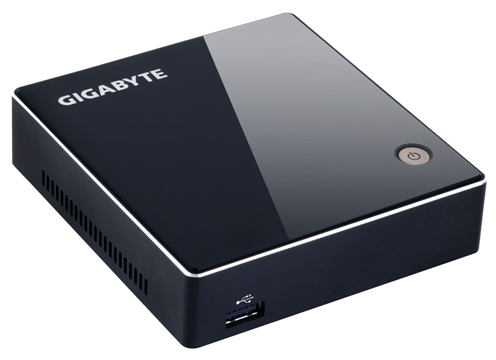 GIGABYTE GB-XM14-1037 PC/workstation barebone Black 1037U Intel® NM70 Express BGA 1023