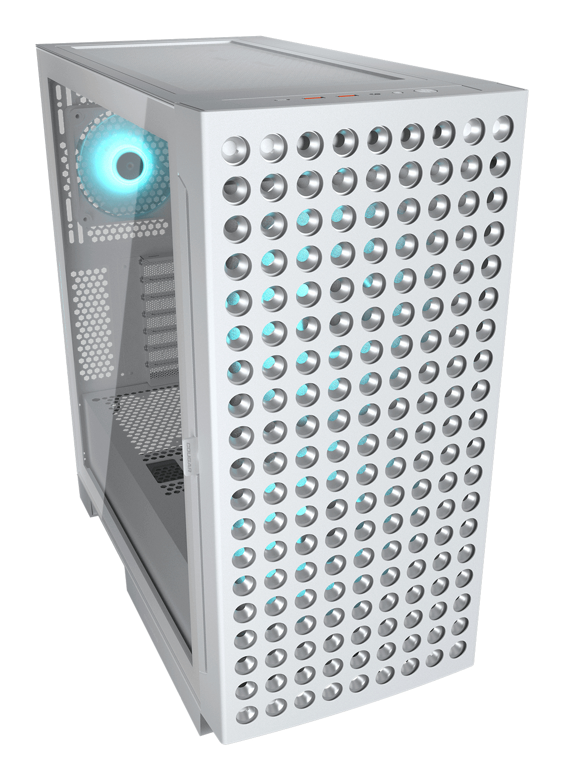 COUGAR Midi Tower Case, Airface ECO, ARGB, White – image 2