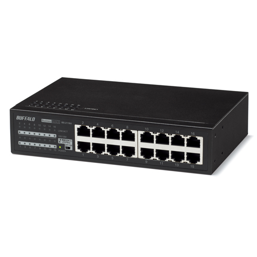 Buffalo 16-port SMB 10/100 Switch – image 2