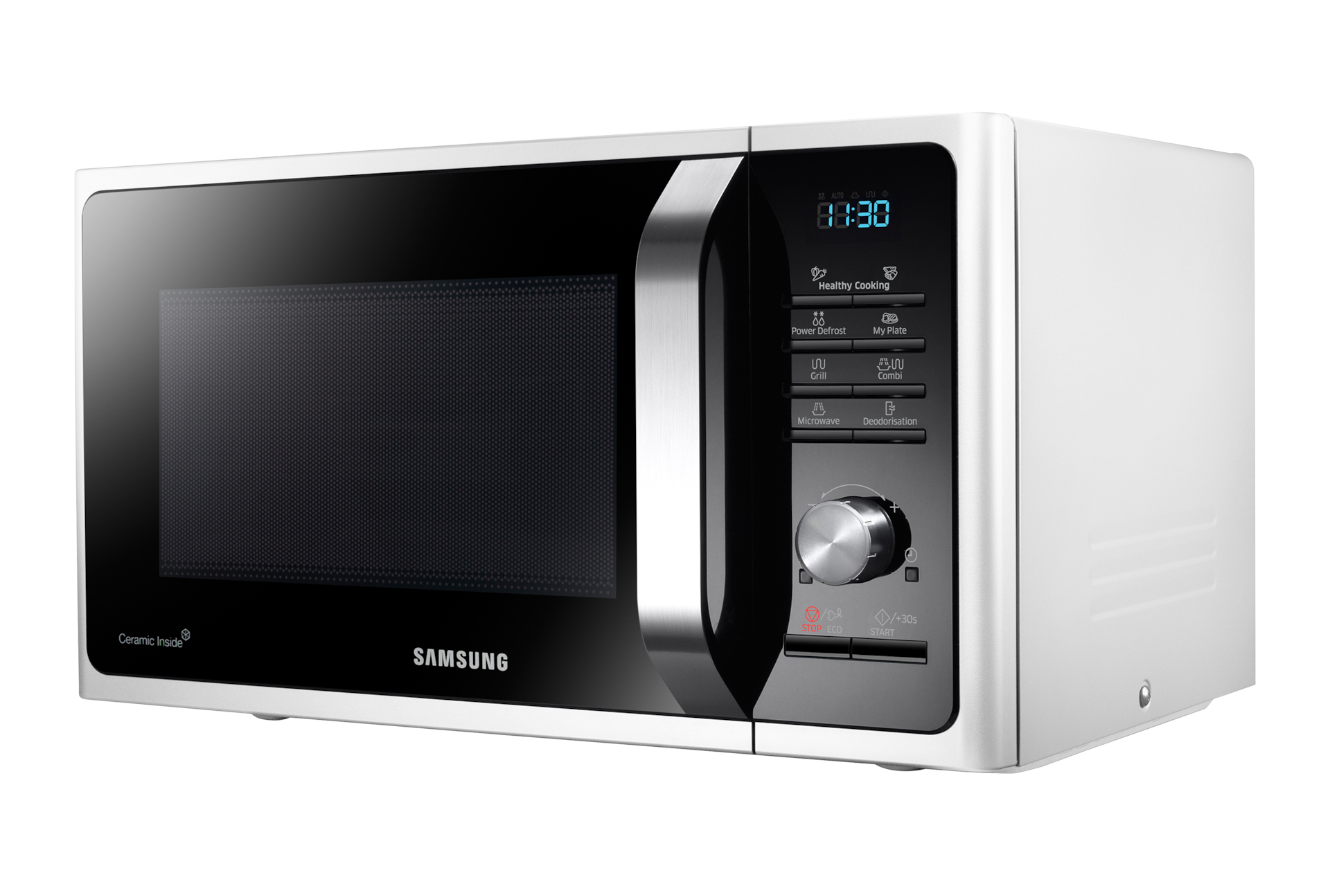 Samsung MG28F303TAW White Grill microwave Countertop – image 2