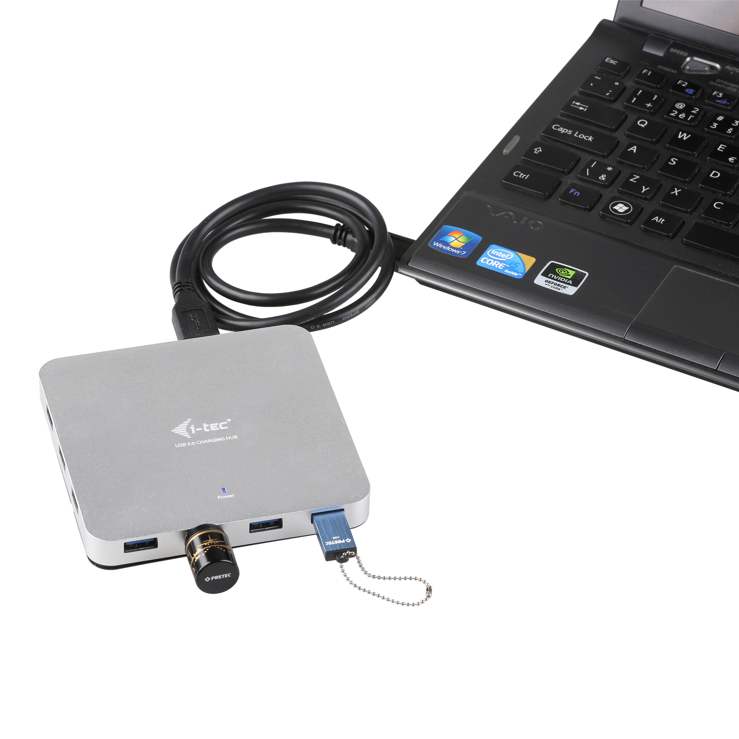 i-tec USB 3.0 Metal Housed Charging Hub – image 6