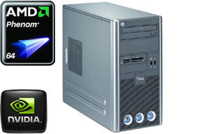 Fujitsu SCALEO Pa 2666, AMD Phenom 9600 AM2+, 4GB, 500GB SATA