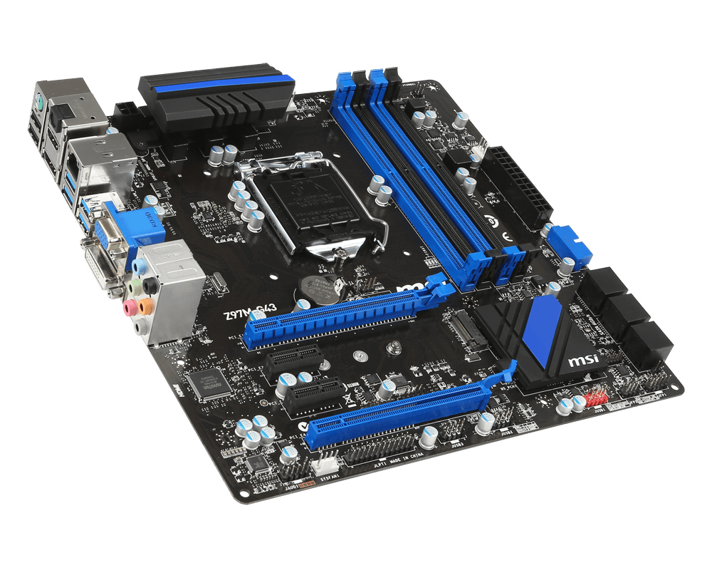 MSI Z97M-G43 Intel® Z97 LGA 1150 (Socket H3) micro ATX – image 3