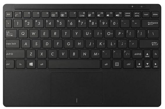 ASUS 90XB00HP-BKB0A0 mobile device keyboard Bluetooth Black